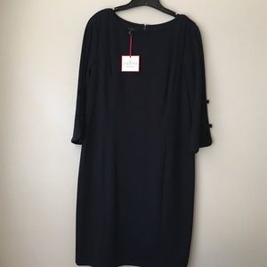 Navy dress size 16W